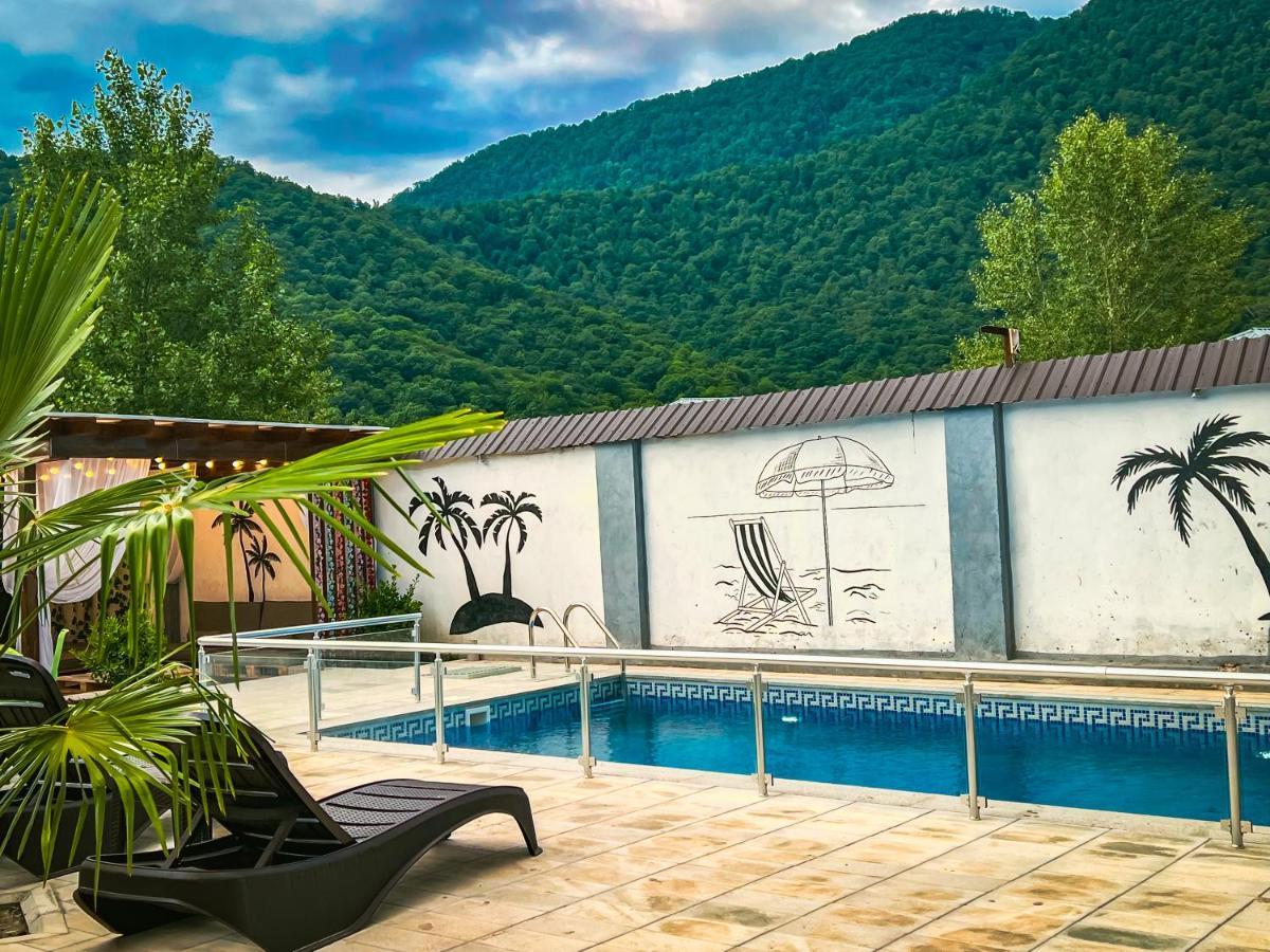 Qafqaz Family Chalet Gabala Esterno foto